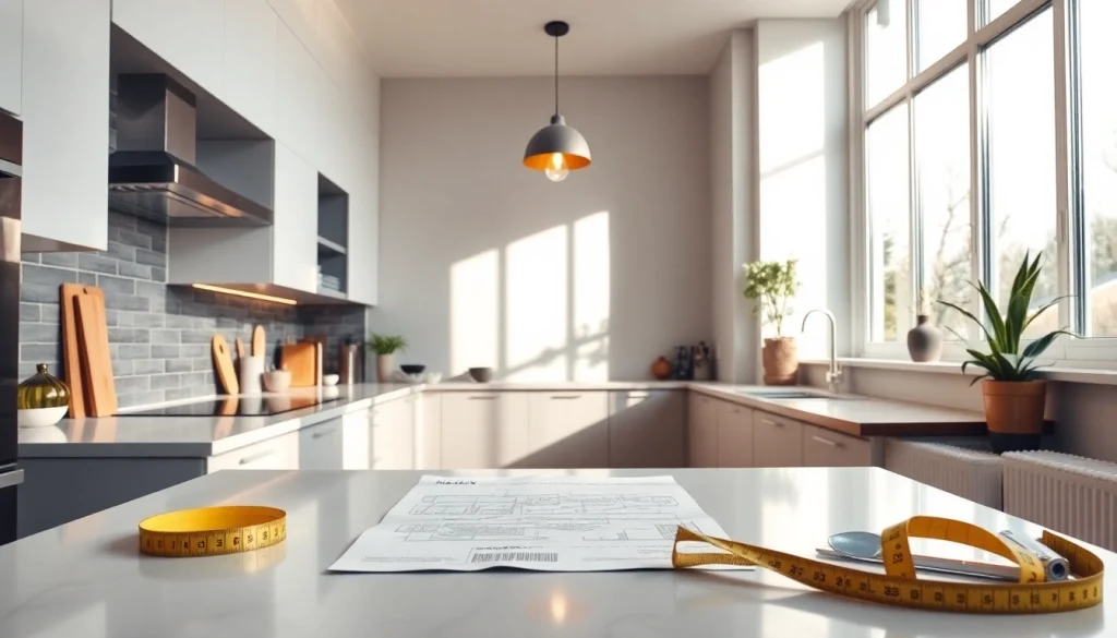 Enhance your home renovation with a stylish kitchen makeover featuring modern design elements.