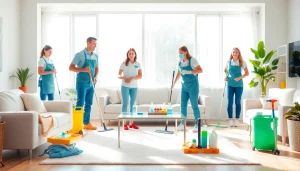 Experience a top-notch Cleaning service with dedicated professionals in a spotless home environment.