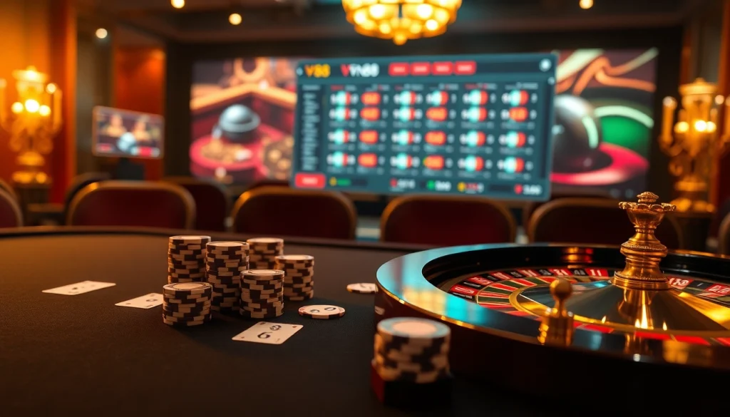Experience the thrill of online gambling at vn88 with a luxurious poker scene.