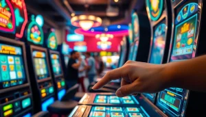 สนุกกับสล็อตออนไลน์ ในบรรยากาศสดใสของเครื่องสล็อตที่เต็มไปด้วยสีสัน