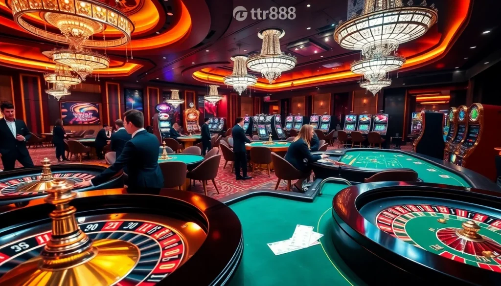 Experience the thrill of gambling with tr88 chips at a luxurious casino.