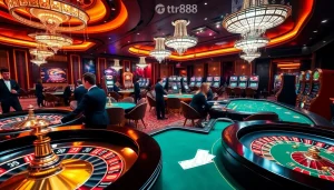 Experience the thrill of gambling with tr88 chips at a luxurious casino.