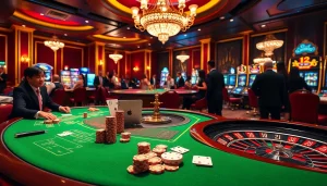 Experience the thrill of rr88 with professional dealers and vibrant casino tables.