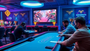 Experience thrilling live action of Trực tiếp Esport through an engaging casino setting.