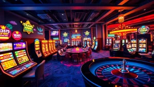 Experience the excitement of TRANG CHỦ KKWIN in a vibrant, luxurious online casino setting.