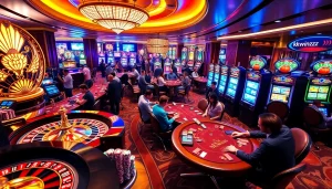 Engaging casino scene featuring diverse players and games at https://kkwinzz.com/ for an electrifying experience.