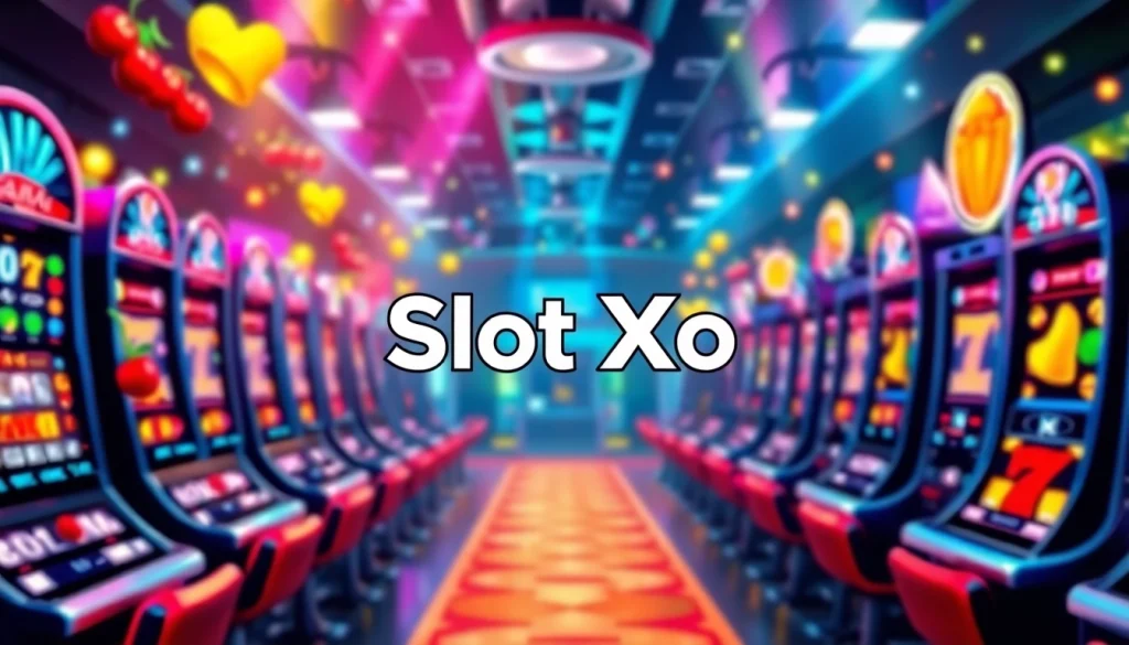 เล่น Slot Xo ในบรรยากาศคาสิโนที่เต็มไปด้วยสีสันและแสงไฟที่ปลุกเร้า