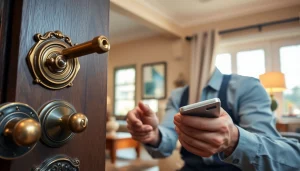 Residential Locksmiths in Wildwood ensuring optimal security in a cozy home environment.