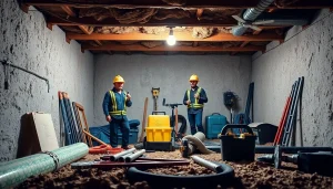 Crawl Space Restoration by a professional team enhancing structural integrity and hygiene.
