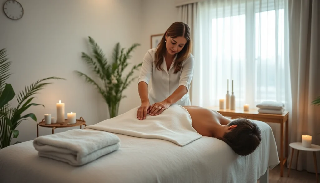 전문 치료사와 함께하는 평화로운 가정 환경에서의 고급 러시아 마사지 요법.