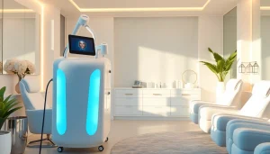 Discover what is the best cavitation machine in a modern salon setting showcasing advanced body sculpting technology.