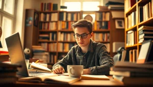 Enhance your exam support with focused study techniques in a cozy environment.