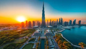 Journey through the stunning skyline of Dubai, with breathtaking views and vibrant city life.